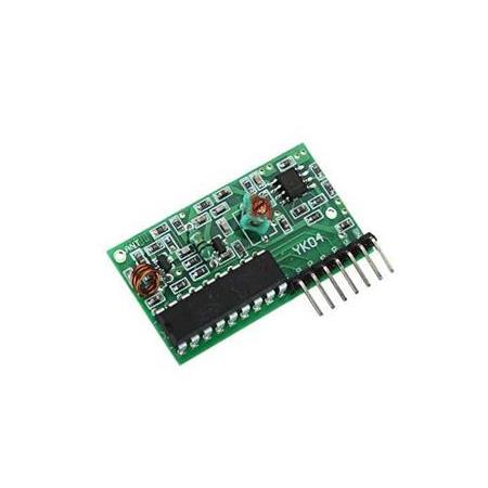 4 Kanal 315 Mhz RF Kablosuz Kontrol Modülü - Kumandalı/Alıcılı