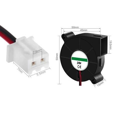 5015 Salyangoz Fan(24v)