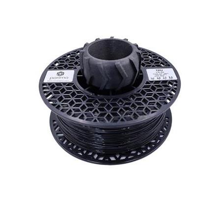 Porima TPU Flex 95A 1.75mm Siyah RAL9005 Filament 1 Kg