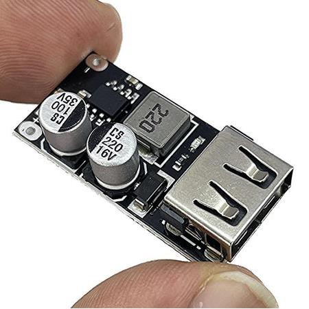 Hızlı Şarj Regülatör Devresi 5V 3A-QC3.0-DC-DC(6-32V)