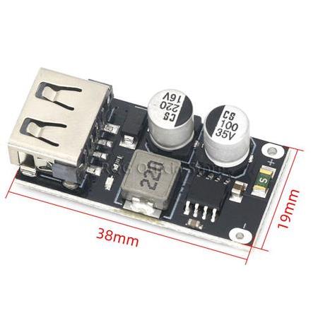 Hızlı Şarj Regülatör Devresi 5V 3A-QC3.0-DC-DC(6-32V)