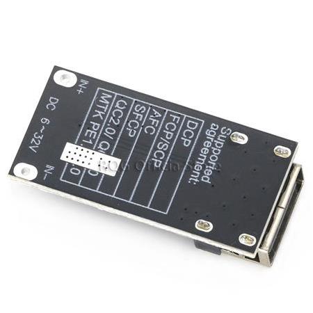 Hızlı Şarj Regülatör Devresi 5V 3A-QC3.0-DC-DC(6-32V)