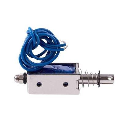 24V DC İtme-Çekme Selenoidi-5 Newton-10mm Stroke