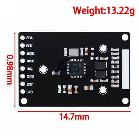 RC522 Rfid Nfc Modülü 13.56 MHz Mini Kart Okuyucu Modül