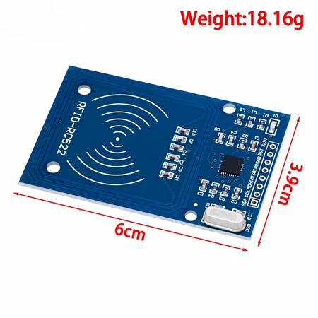 RC522 Rfid Nfc Modülü 13.56 Mhz-Mavi