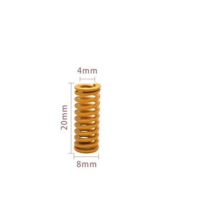 Tabla Yayı İç Çap 4mm Boy 20mm(4 Adet Sarı)