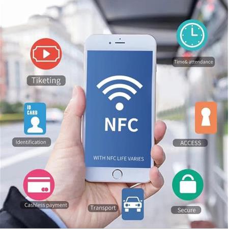 Ntag215 13.56Mhz 25 mm Yuvarlak Nfc Tag-Okunup Yazılabilir