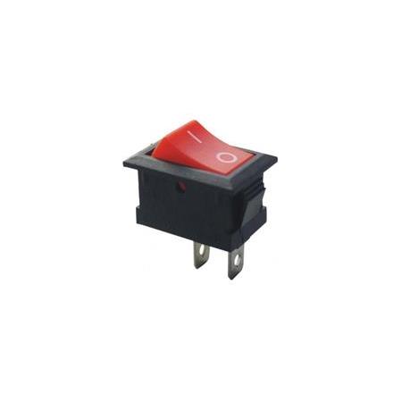 KCD1-11 On Off Işıksız Mini Anahtar Kırmızı(2 Pinli)