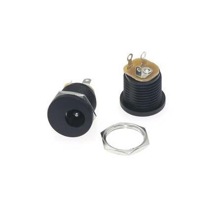 DC Jak 2.0mm Somunlu (Dişi Adaptör)