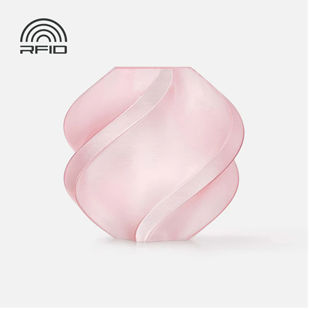 Bambu PETG Translucent Pink(Transparan Pembe) 1Kg Filament