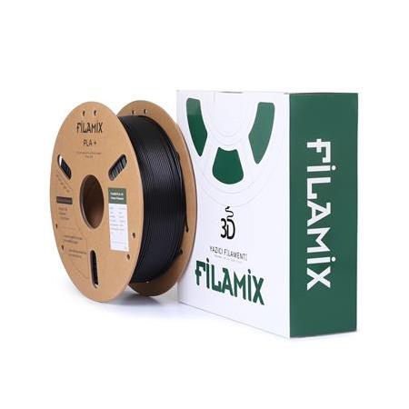 Filamix PLA+ Filament 1.75mm 1Kg (300mm/s)Siyah