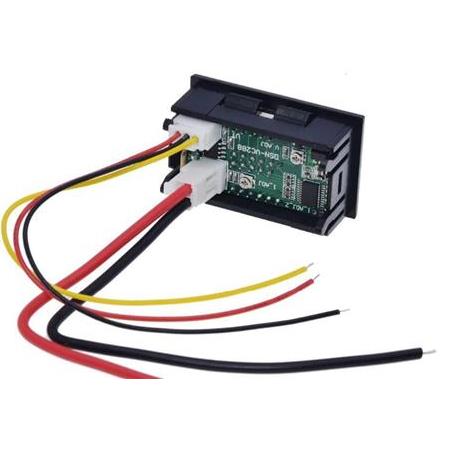 Dijital Voltmetre Dijital Ampermetre DC 100V 10A