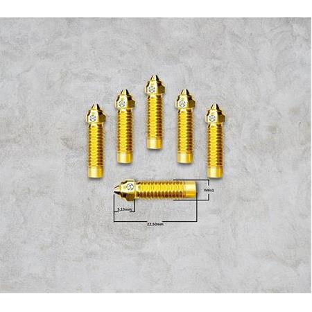 CSA Elegoo Neptune 4 Plus-Max Pirinç Nozzle 0.6mm