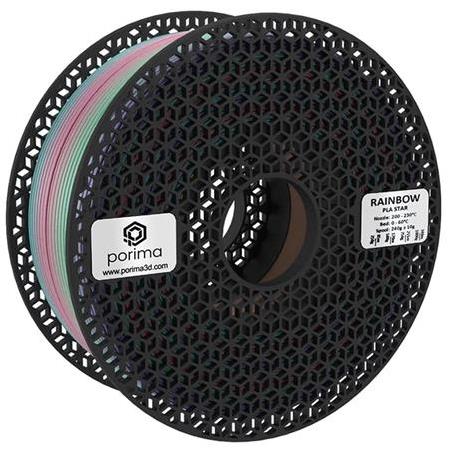 Porima PLA 1.75mm Star Rainbow Filament 1Kg