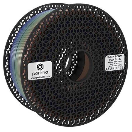 Porima PLA 1.75mm Silk Rainbow Filament 1Kg