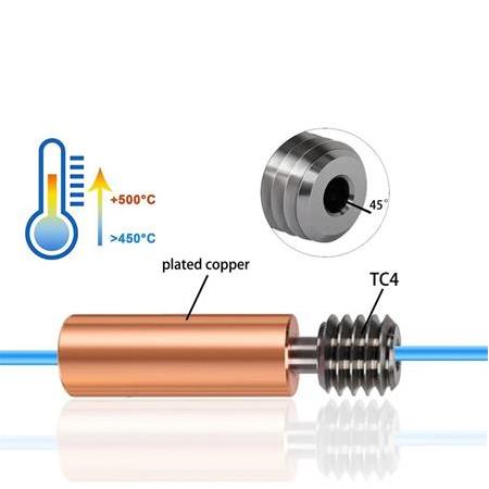 Elegoo Neptune 4-4 Pro Uyumlu Titanyum Bi Metal Barel