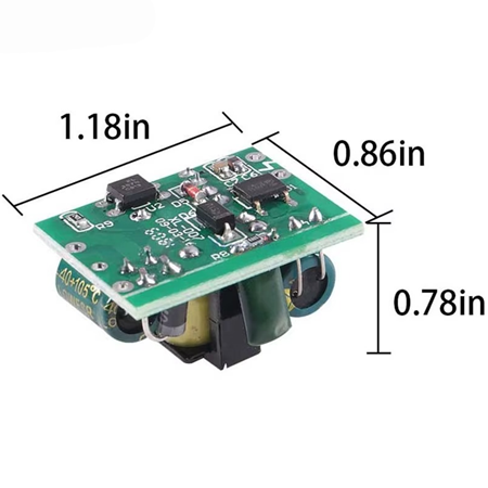 220VAC 5VDC 700mA Dönüştürücü Adaptör Devresi