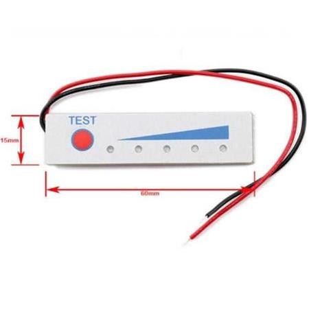 4S 14.8V Lityum Batarya Kapasite Göstergesi-Butonlu
