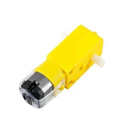 6V 250 RPM Redüktörlü Motor - Sarı