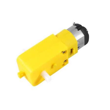 6V 250 RPM Redüktörlü Motor - Sarı