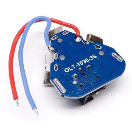 3S 6A BMS 12.6V 18650 Lityum LiPo Pil Sarj Koruma Modülü(Adaptör Girişli)