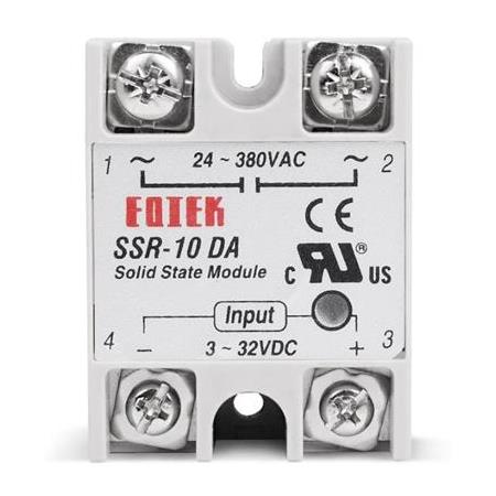 SSR-10DA (10A) Solid State Röle (Geliştirme Kartlarıyla Uyumlu)