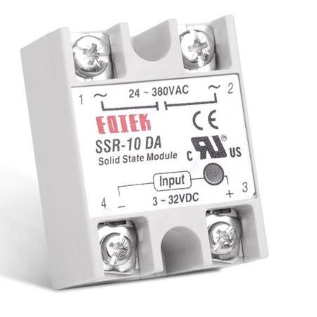 SSR-10DA (10A) Solid State Röle (Geliştirme Kartlarıyla Uyumlu)