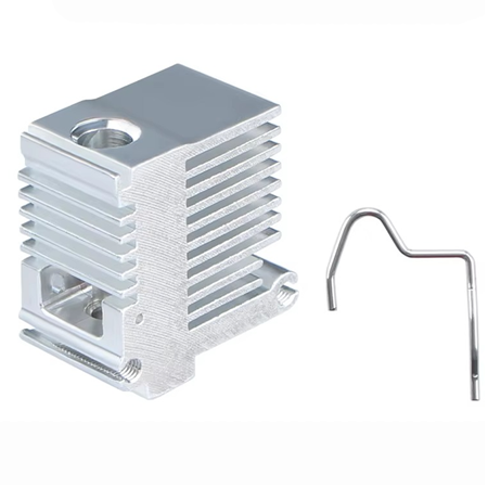 Anycubic Kobra 3 Uyumlu Soğutucu Alüminyum Radyatör-Gümüş