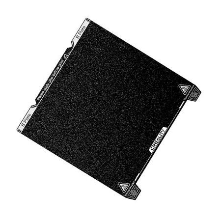 Creality K1 Pütürlü Pei Yay Çeliği-235x235mm+Manyetik Levha