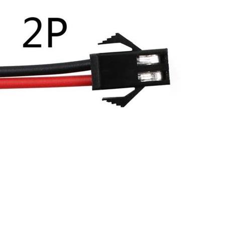 2P Konnektör Dişi Plastik Kısmı(5 Adet SM Tipi)