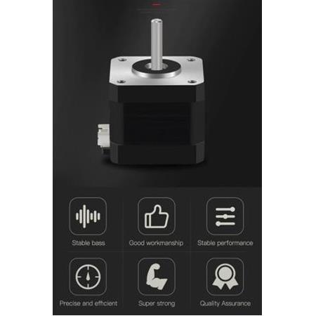 17Hs4401S Nema 17 Step Motor(Siyah Renk)