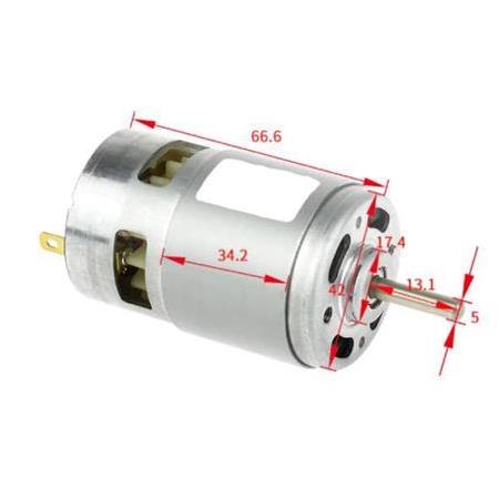 RS775 Dc Spindle Motor Rulmanlı(24v 15000Rpm)