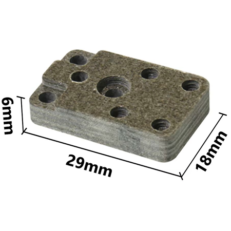 Bambu Lab A1-A1 Mini Hotend Alt Montaj Tabanı-Sentetik Taş