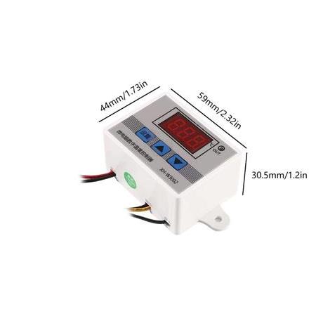 XH-W3002 220V AC Dijital Termostat 1500W