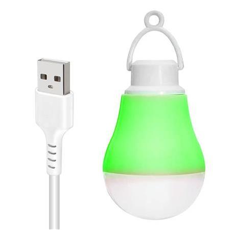 POWERMASTER PM-12765 5 VOLT 5 WATT 1 METRE USB KABLOLU BEYAZ LED AMPUL(Çadır Karavan Seyyar Lamba)