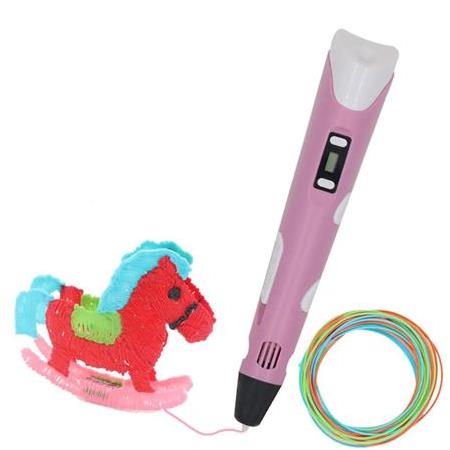 3D Pen-2 3D Kalem(Pembe)