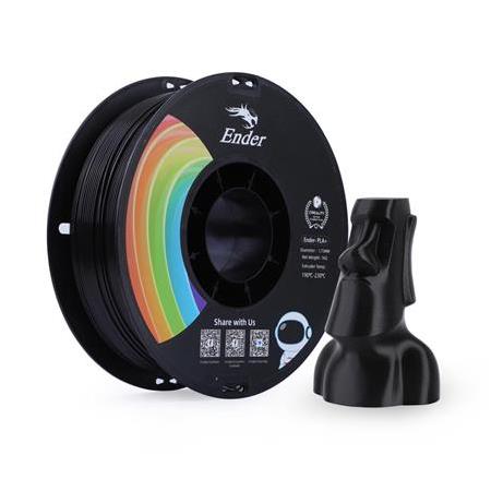 Creality Ender PLA+ Siyah Filament 1.75mm 1Kg