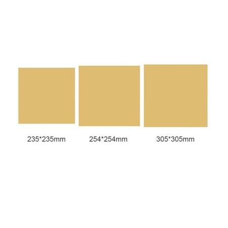 235X235X0.3 3M Bantlı Pei Tabla Yüzeyi