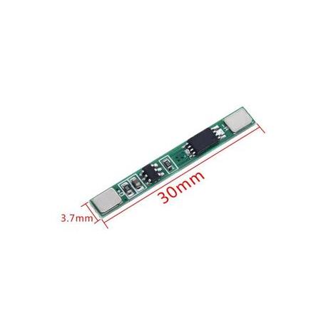 1S 3A BMS 3.7V 18650 Lityum LiPo Pil Şarj Koruma Modülü