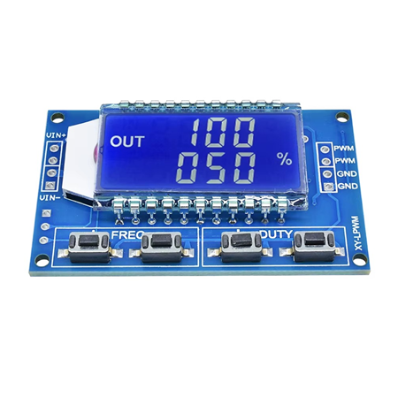 1Hz-150Khz Lcd Ekranlı PWM Sinyal Jeneratör Modülü