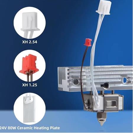 Creality Ender 3 S1 Serisi Geliştirilmiş 80W Full Hotend Set-Alüminyum Soğutucu Dahil