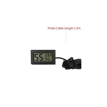 Dijital Ekran Sıcaklık ve Nem Ölçer - Termometre Higrometre Kuluçka