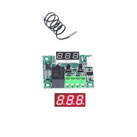 W1209 Termostat Dijital Röleli - Sıcaklık Kontrol Kartı