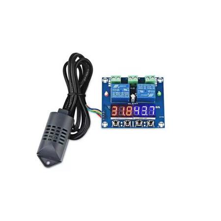 XH-M452 2 Kanal Röleli Termostat Sıcaklık  Nem Kontrol DC 12 V 10A
