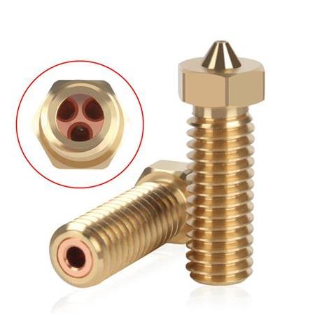E3D Volcano CHT Pirinç Nozzle-Sidewinder X1-X2-Genius-Genius Pro-0.4mm