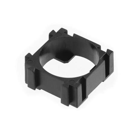 18650 Pil Tutucu Bracket Tekli Geçmeli(ABS Plastik)