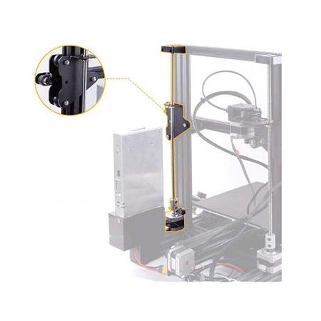Ender 3 çift z eksen yükseltme metal parçası(Siyah)