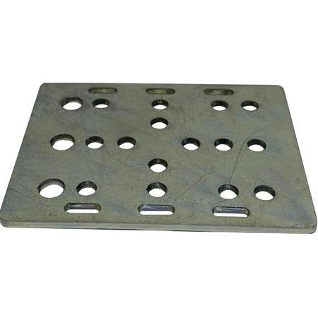 20x40 V Slot Sigma Profil Araba Plakası Gri