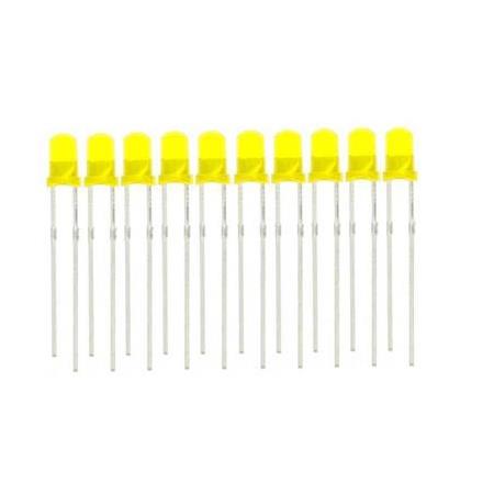 5mm Sarı Led Paketi - 50 Adet