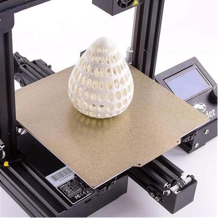 Creality Ender3 V2 Çift Taraflı Pütürlü Pei Kaplı Yay Çeliği Tabla-235x235mm